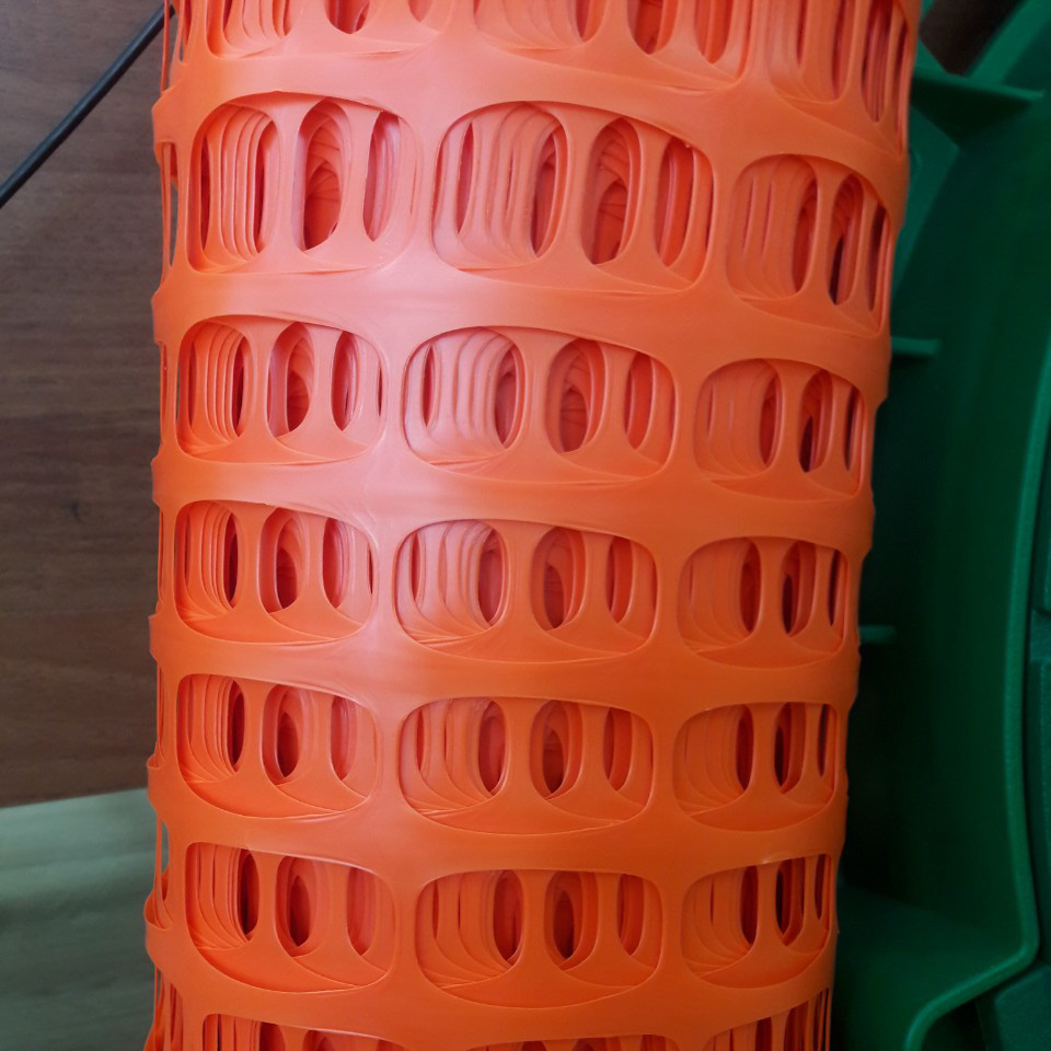 Аварийная оградительная сетка 150 г/м2 оранжевый 1м*50м
